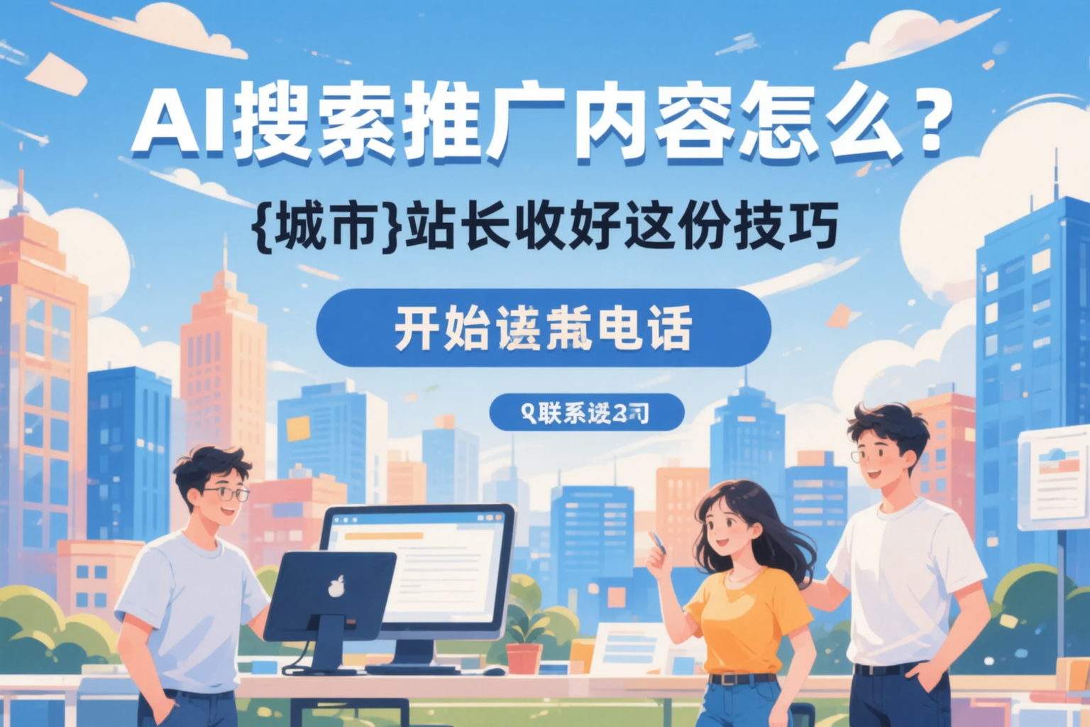 AI搜索推广内容怎么写?宜宾站长收好这份技巧