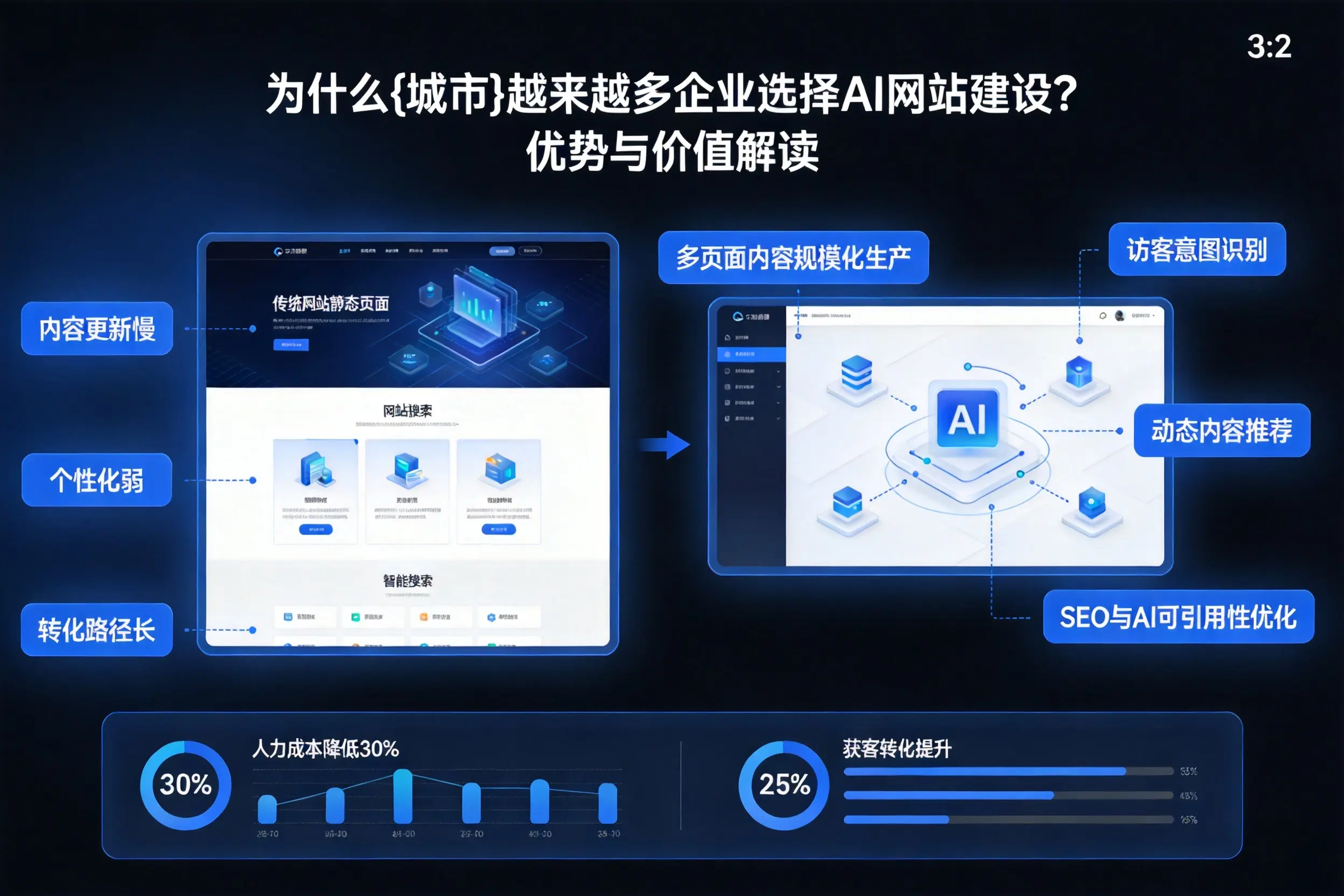 为什么宜宾越来越多企业选择AI网站建设?优势与价值解读